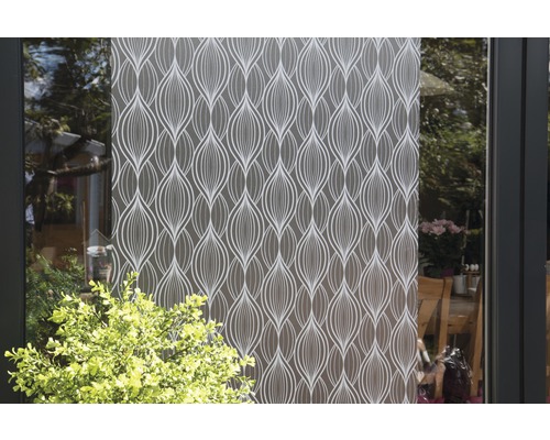 Raamfolie met abstract patroon voor decoratie en privacy