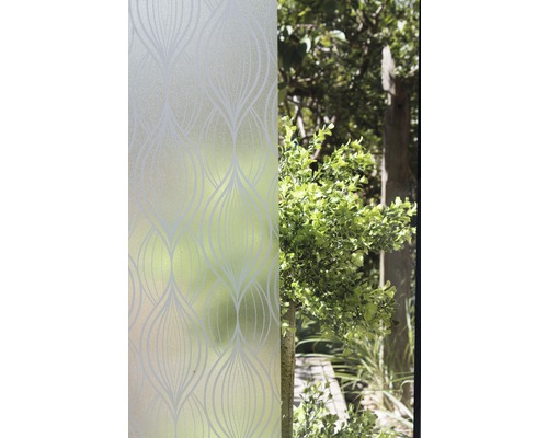 Decoratieve folie met patroon op glas