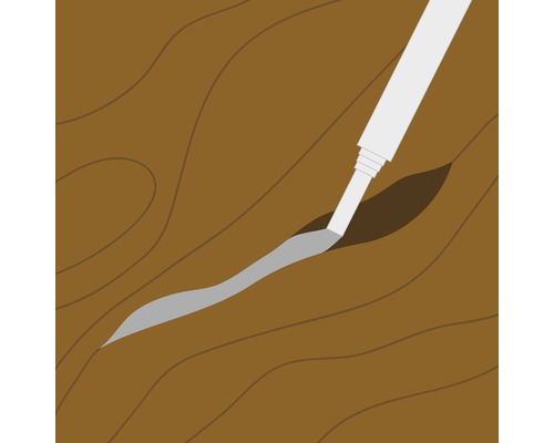 Voegenvuller wordt aangebracht