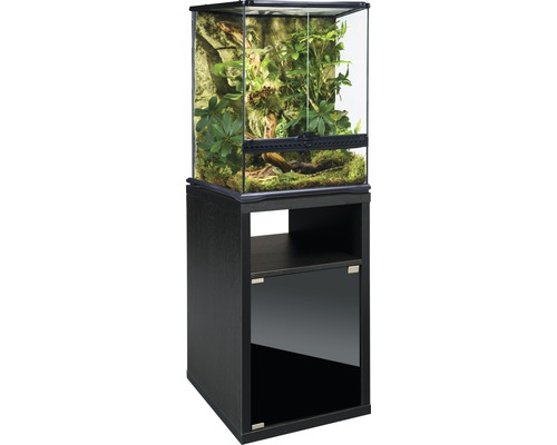 Terrarium met onderkast voor reptielen