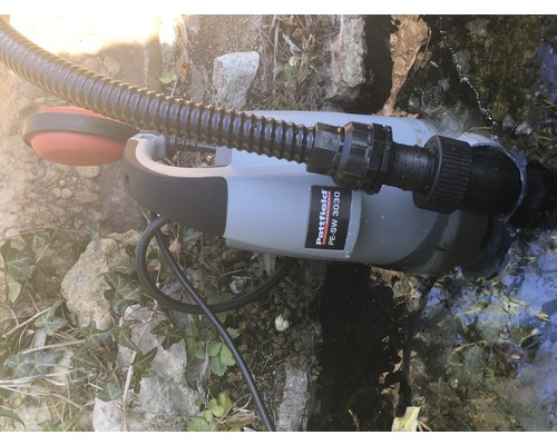 Pattfield vuilwaterpomp PE-SW 3030 in gebruik