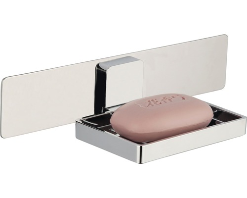 Wandmontage zeepbakje met zeep