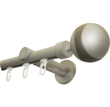 GARDINIA Kira gordijnroede met binnenloop zilver ø 19 mm 160 cm
