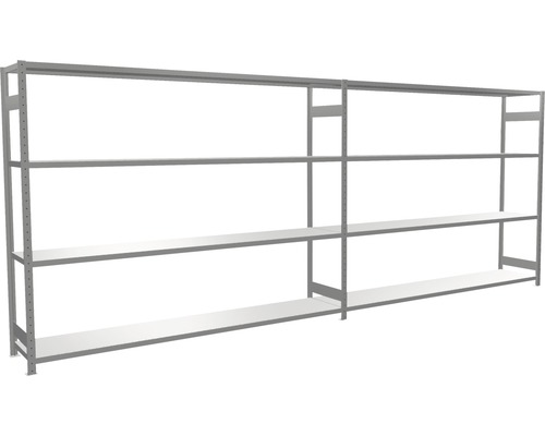 Metalen stellingsysteem met meerdere niveaus voor opslag