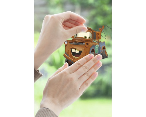 Handen houden Takelwagen muursticker vast