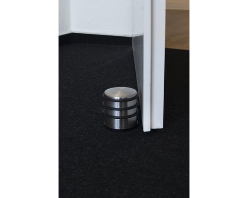 Roestvrijstalen deurstopper voor wandmontage