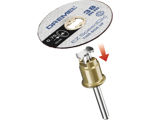 Dremel EZ SpeedClic doorslijpschijf met opspandoorn