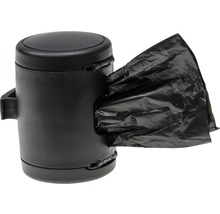 Hondenpoepzakjes dispenser met zwarte zakjes