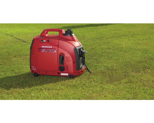 Honda EU10i stroomgenerator op gazon
