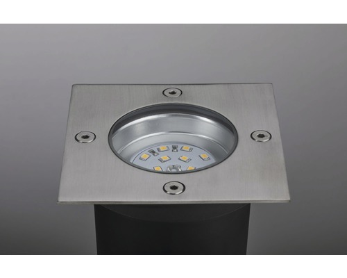 Inbouwspot voor buiten van roestvrij staal