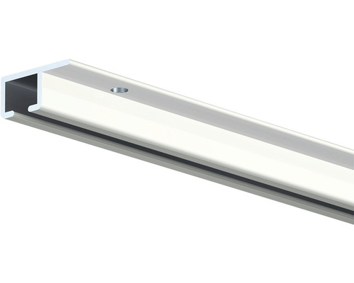 ARTITEQ Schilderij ophangsysteem plafond Top Rail wit RAL 9003 2 m Aluminium profiel met groef en boring