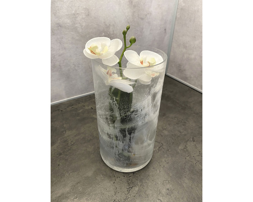 Orchidee in glazen vaas