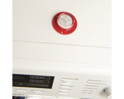 Waterpas voor het uitlijnen van een wasmachine
