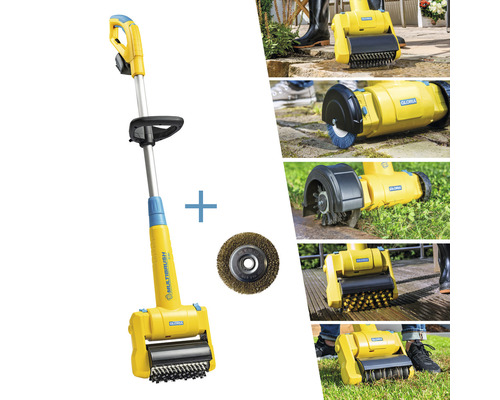 Gloria Multibrush borstel met accessoires voor diverse oppervlakken