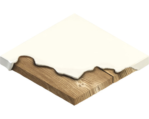 Houten plank met voegmiddel