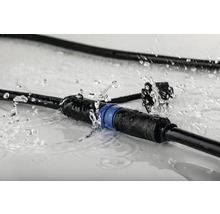 Waterdichte kabelverbinding onder water