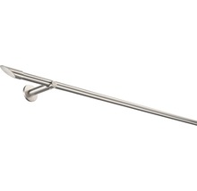 GARDINIA Chicago eindknop Elypse RVS ø 20 mm 2 stuks