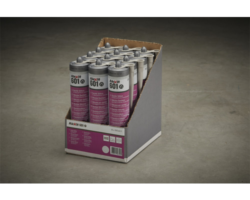 Verpakking sanitair siliconenkit Akkit 601