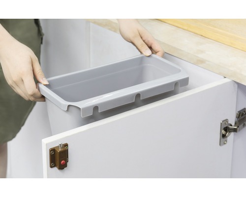 Kunststof afvalemmer voor keukenkast