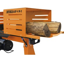 Atika ASP 4 N-2 houtklover met houten stammen