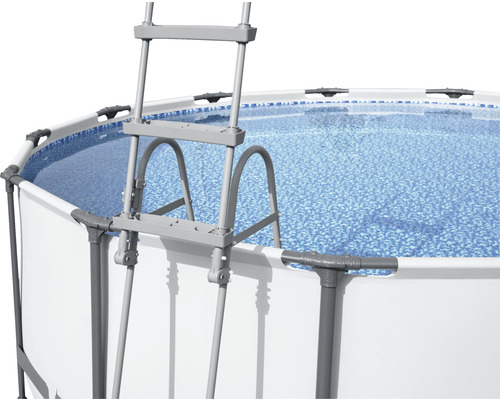 Opzetzwembad met ladder
