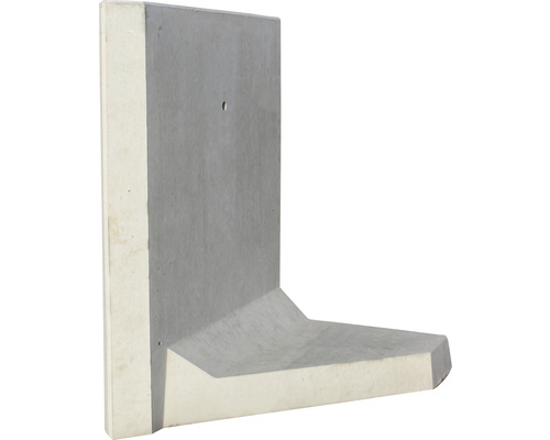 DIEPHAUS Hoek L-steen 2-delig grijs 105x60x100x12 cm