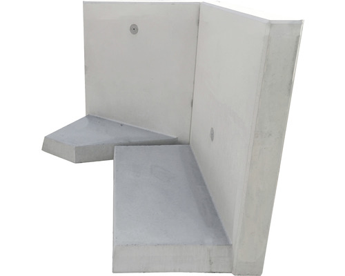 Betonnen hoekelement voor het ontwerpen van buitenruimtes