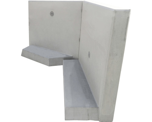 Betonnen hoekelement met voet