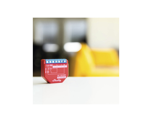 Shelly Logo slimme schakelaar voor het bedienen van elektrische apparaten