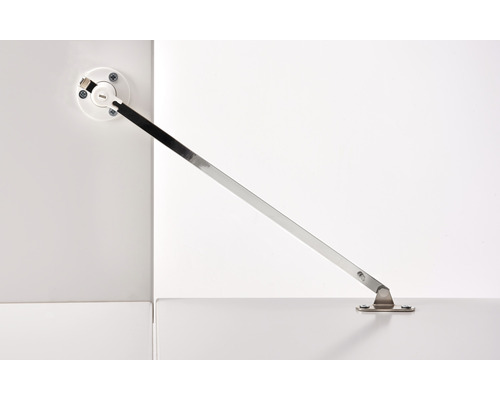 Kastdeurdemper van metaal