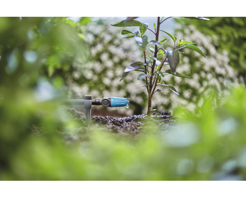 Irrigatiesysteem voor planten in de tuin