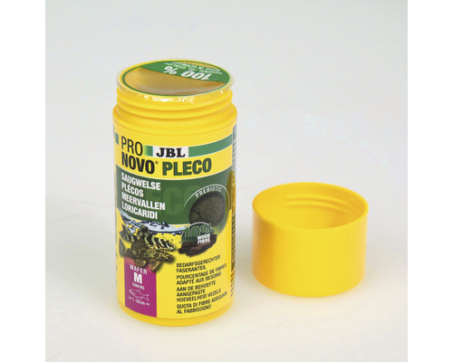 JBL Novo Pleco Wafers visvoer voor meervallen in pot