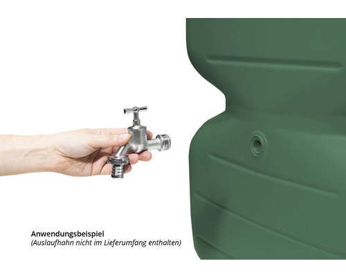 Toepassingsvoorbeeld: Regenton met waterkraan