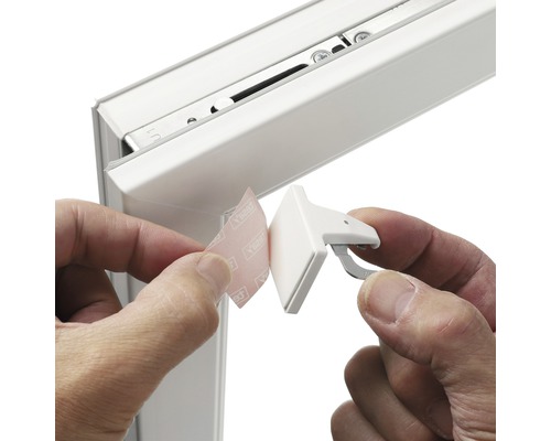 Installatie van een raamkruk slot