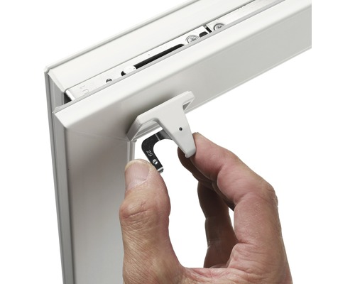 Raam met hand en kantelbegrenzer