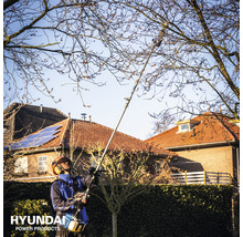 HYUNDAI Benzine Bosmaaier 4-in-1 tuinset, 4-takt