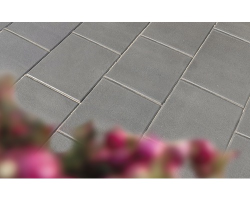 DIEPHAUS Terrastegel iStone Basic met facet basalt, 40 x 40 x 4 cm