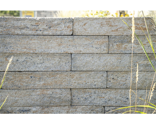 Muur van betonstenen