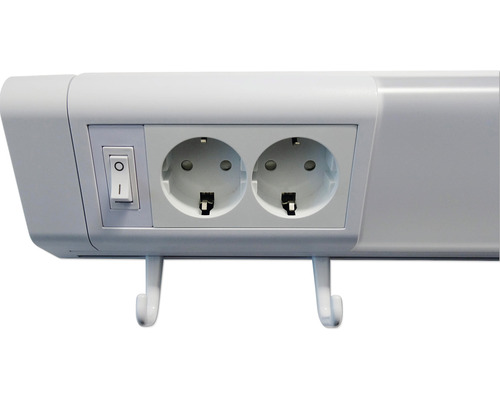 Stopcontactdoos met twee stopcontacten en schakelaar