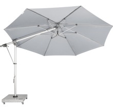 Vrijhangende parasol met stevige voet voor de tuin