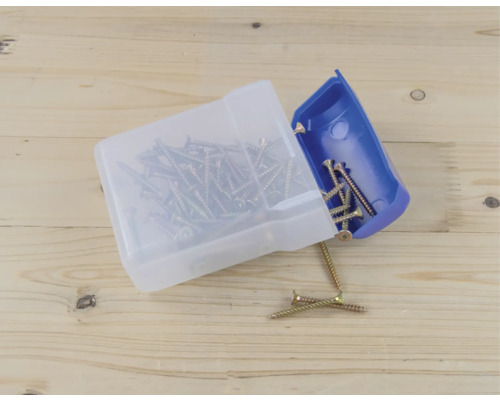 Schroeven in een opbergdoos