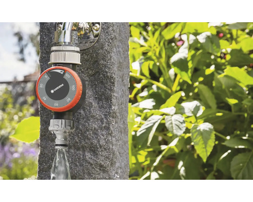 Gardena water timer voor tuinbesproeiing met kraanaansluiting