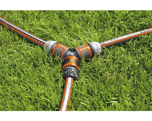 GARDENA SB-Y-koppeling voor de overgang van 19 mm (3/4")- naar 13 mm (1/2")-slangen