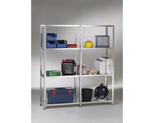 Veelzijdige stellingkast met divers gereedschap en accessoires