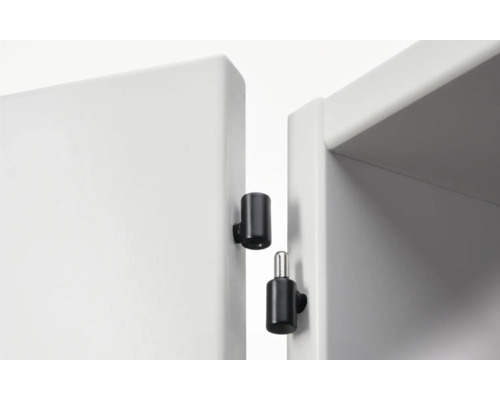 Kastdeur met deursluitdempers