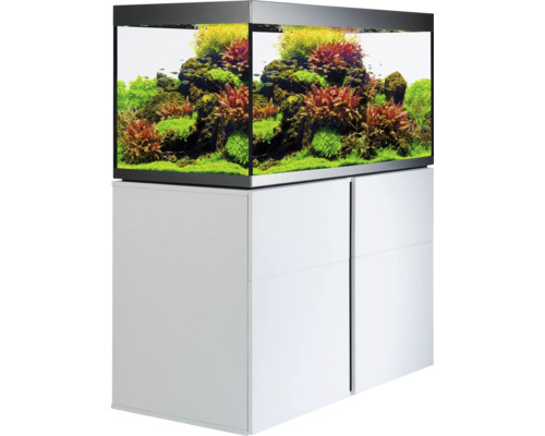 Aquarium met onderkast en beplanting