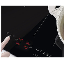 Inductiekookplaat met digitale display en pan