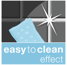 Symbool voor eenvoudige reiniging.