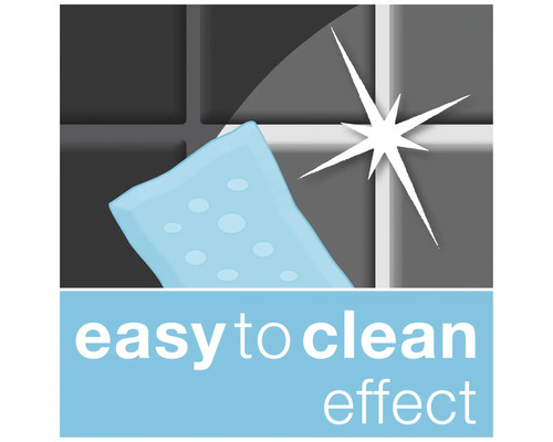 Symbool voor eenvoudige reiniging.