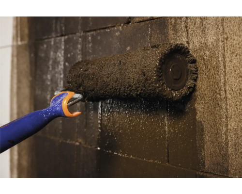 Gevel schilderen met een verfroller